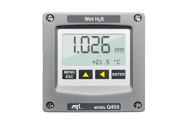 Q45S Wet H2S Gas Detector