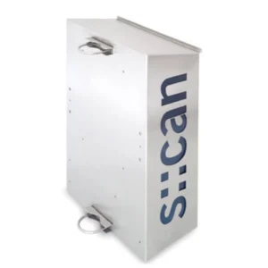 Weather protection roof for s::can terminals