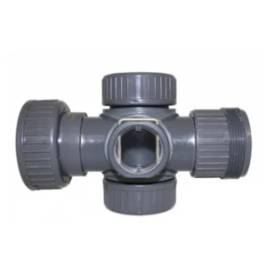 Flow fitting - for spectrometer probe (wastewater)