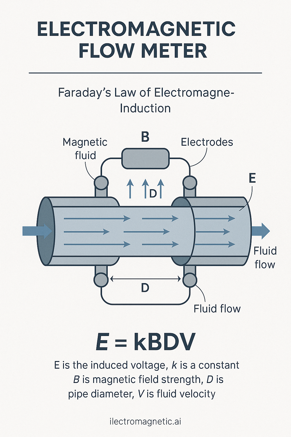 electromagnetic flow meter working principle