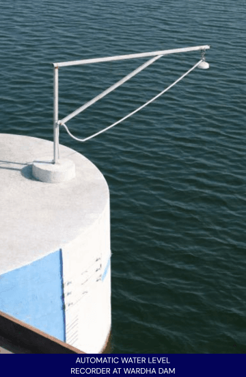 Automatic Water Level Recorder at Wardha Dam