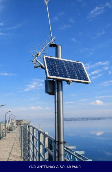 Yagi Antennax & Solar Panel